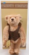 A Steiff British Collector's 1996 Teddy Bear Blond 43. (654411). 43cm, with long blond piled mohair,