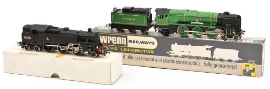 2 Wrenn Railways Locomotives. A Southern Railway rebuilt West Country Class 4-6-0 Tender Locomotive,