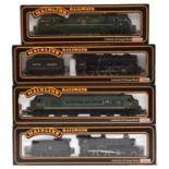 4x OO gauge Mainline Railways BR locomotives. A Jubilee Class 4-6-0, Comet 45735, in lined black.