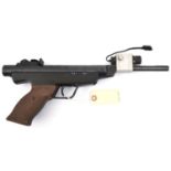 A .22” Original Mod 5 break action air pistol, number 599849, with fully adjustable rearsight, the