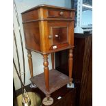 A French bedside cabinet