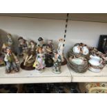 Various figures and some teaware