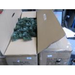 2 boxed Xmas trees