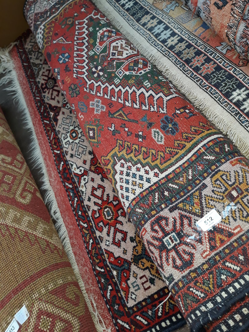 A Persian rug