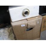 A boxed toilet and concealed cistern