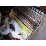 A box of records