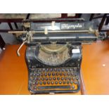 An Olympia MOD.8 vintage typewriter