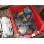 A box of drills ( untested, sold as spares or repairs )