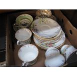 A box of Paragon teaware