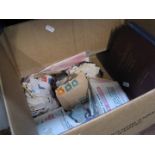 Box of mainly loose stamps