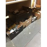5 boxes of miscellaneous pottery and glass etc