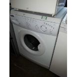 A Hotpoint washing machine