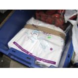 A crate of tena pads