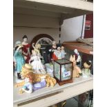 Figurines including Rpyal Doulton etc