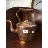 A copper kettle