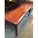 Mahogany coffee table