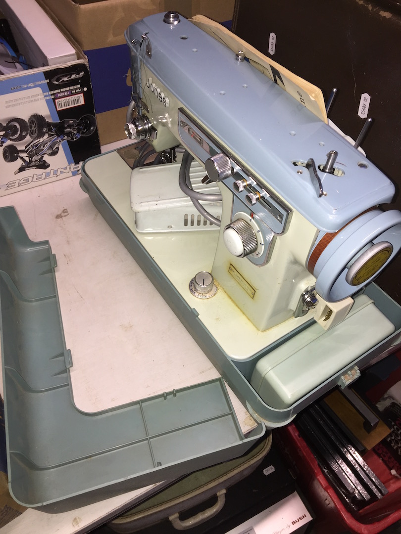 A Jones sewing machine