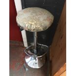 A kitchen bar stool