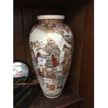 Large Japanese vase