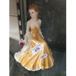 Worcester figure Golden Wedding