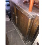 A 1930s Art Deco oak sideboard