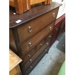 A Stag chest of drawers