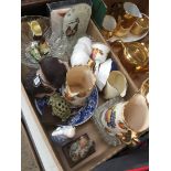 Box of pottery etc.