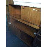 A retro teak highboard.