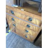 A reproduction chest of drawers