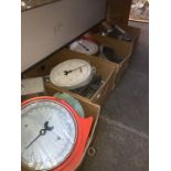 4 Boxes Salter scales and spare parts