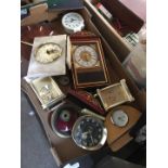 A box of clocks