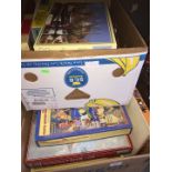 Two boxes of Jigsaw puzzles