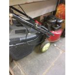 A Mountfield petrol lawn mower