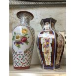 Two porcelain vases