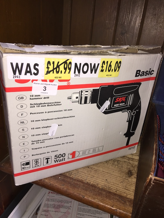 A boxed Skil electric hammer drill - 10mm