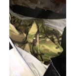 Bag of camouflage clothing