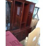 A lounge display cabinet