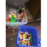 2 tubs of Lego