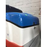 A motor cycle cargo box