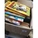 A box of childrens annuals
