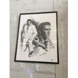 Elvis Presley framed print