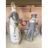 Two Lladro figures