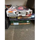 Three boxes of Scalextric