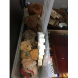 A box of teddy bears