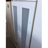 A Ikea white wardrobe