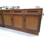 A G-Plan teak sideboard, length 142cm.