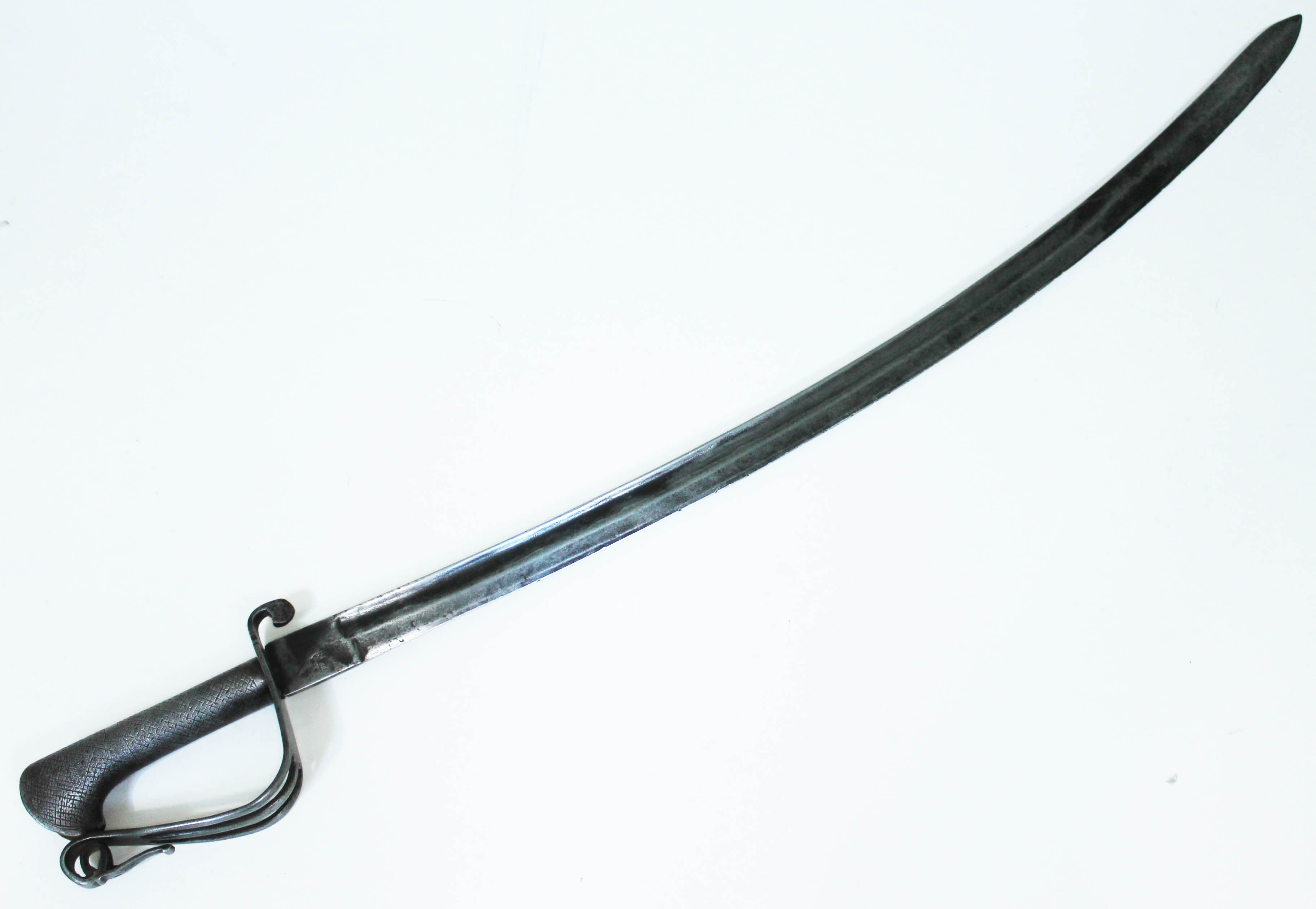 A WWI Turkish cavalry sabre, length 95cm. - Image 2 of 2
