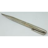 A hallmarked silver Yard-O-Led propelling pencil.