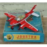 A Joustra Rallye Sportflugzeug Light aircraft model plane.