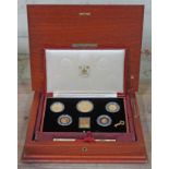 Elizabeth II Gibraltar Coinage 1839-1989 Una and the Lion Commemorative Sovereign Set comprising